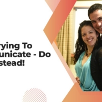 Gal Szekely and Liron Cohen sharing a romantic moment together, illustrating emotional responsiveness and strong connection in a successful marriage.